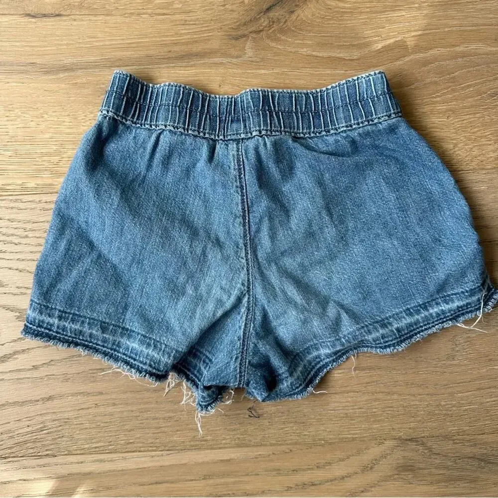 Gap Pull up Shorts Denim XS